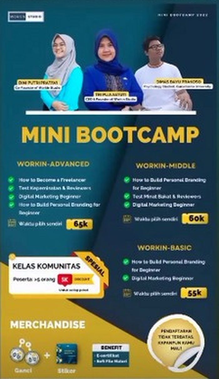Dokumentasi kegiatan Mini Bootcamp